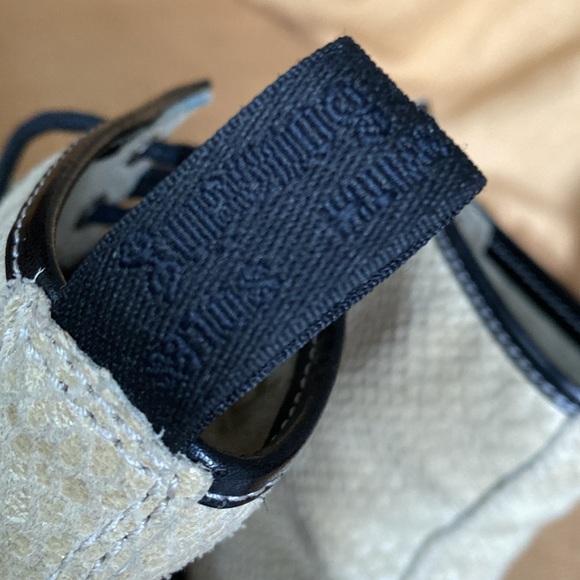 Dr Martens Pascal 1460 Snakeprint Cream High Shine Lace up Combat Boots - Picture 11 of 15